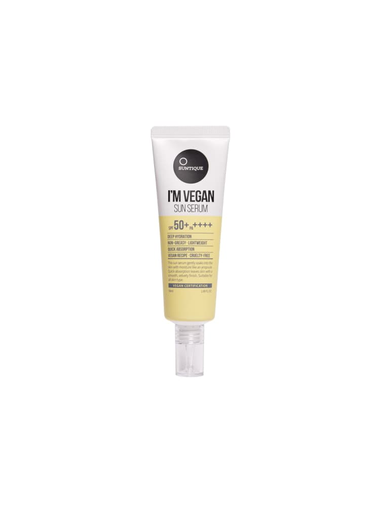 Suntique I'm Vegan Sun Serum Crème Solaire Visage SPF50+ 50 ML