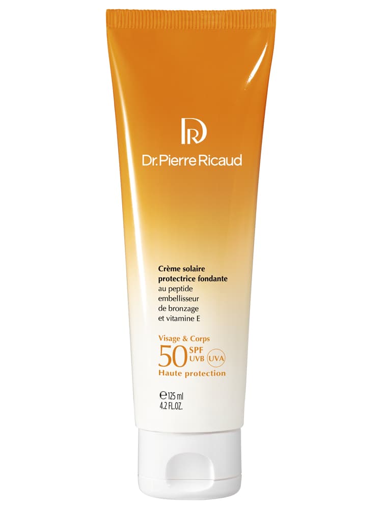 Dr Pierre Ricaud Crème Solaire Protectrice Fondante Visage et Corps SPF50 125 ml