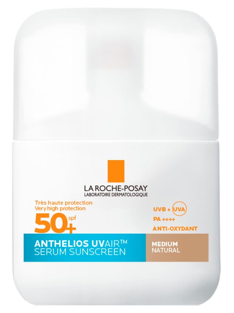 La Roche-Posay Anthelios Uvair Sérum Solaire Teinté Spf50+ Teinte Médium 50 ml - Teinte : Médium